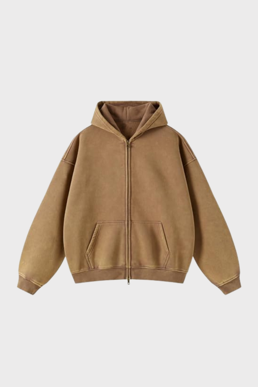 GRAFIK SCHWERGEWICHT ZIPPED HOODIE