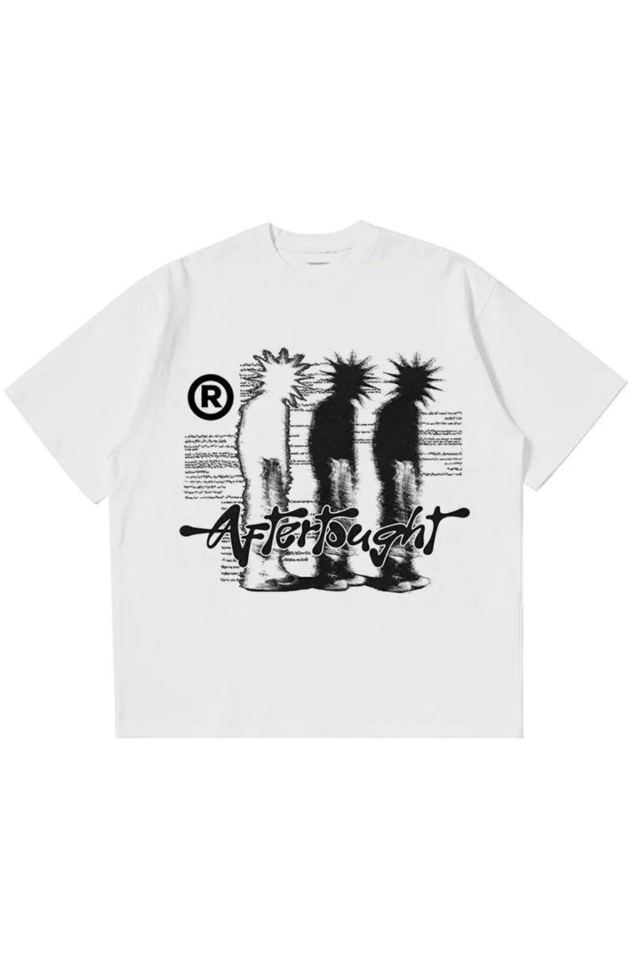 'NACHGEDANKE' GRAFIK T-SHIRT