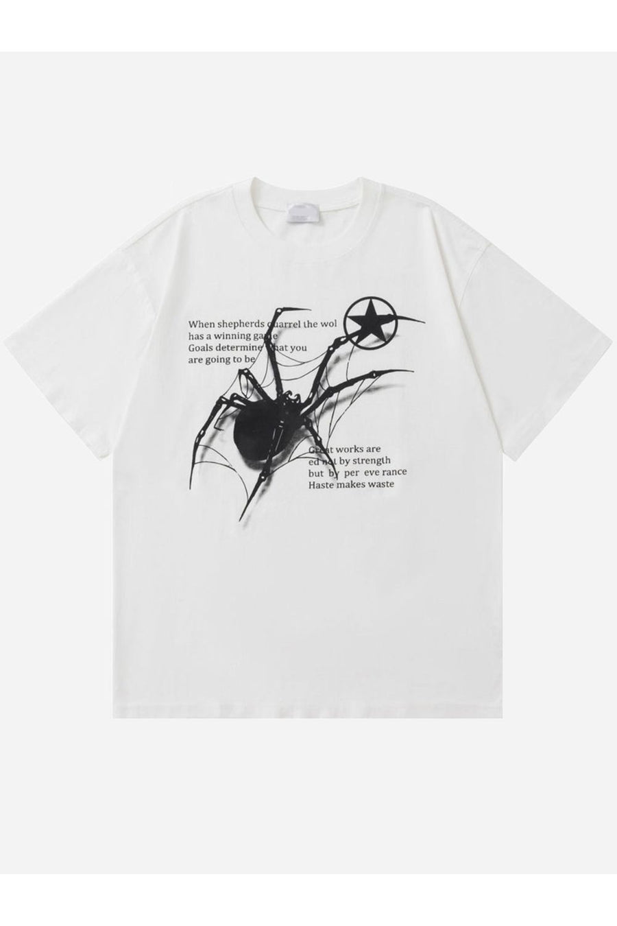 T-SHIRT MIT SPYDER-DRUCK