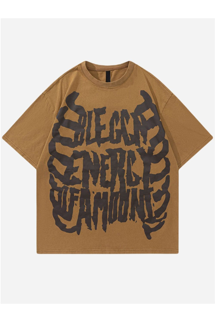 T-SHIRT MIT BLEGGN-DRUCK