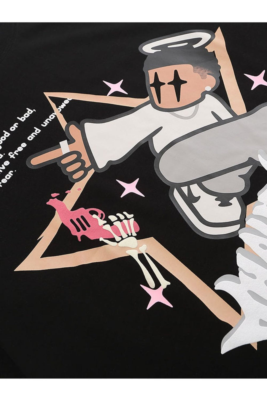 T-SHIRT MIT SPRUNGDRUCK