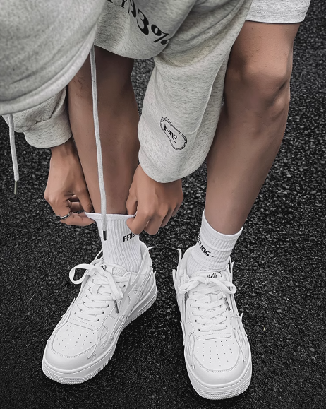 White Flame Sneaker