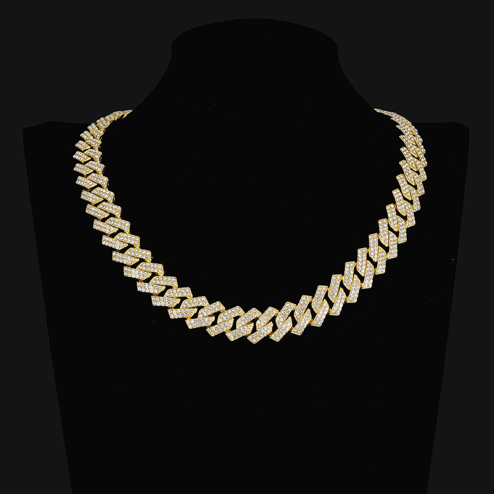 Iced Out Chain - Gold