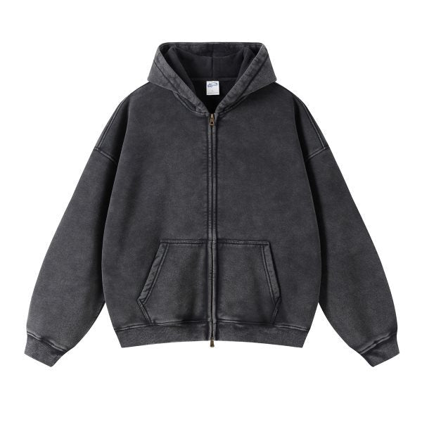 GRAPHIC HEAVY ZIP
HOODIE