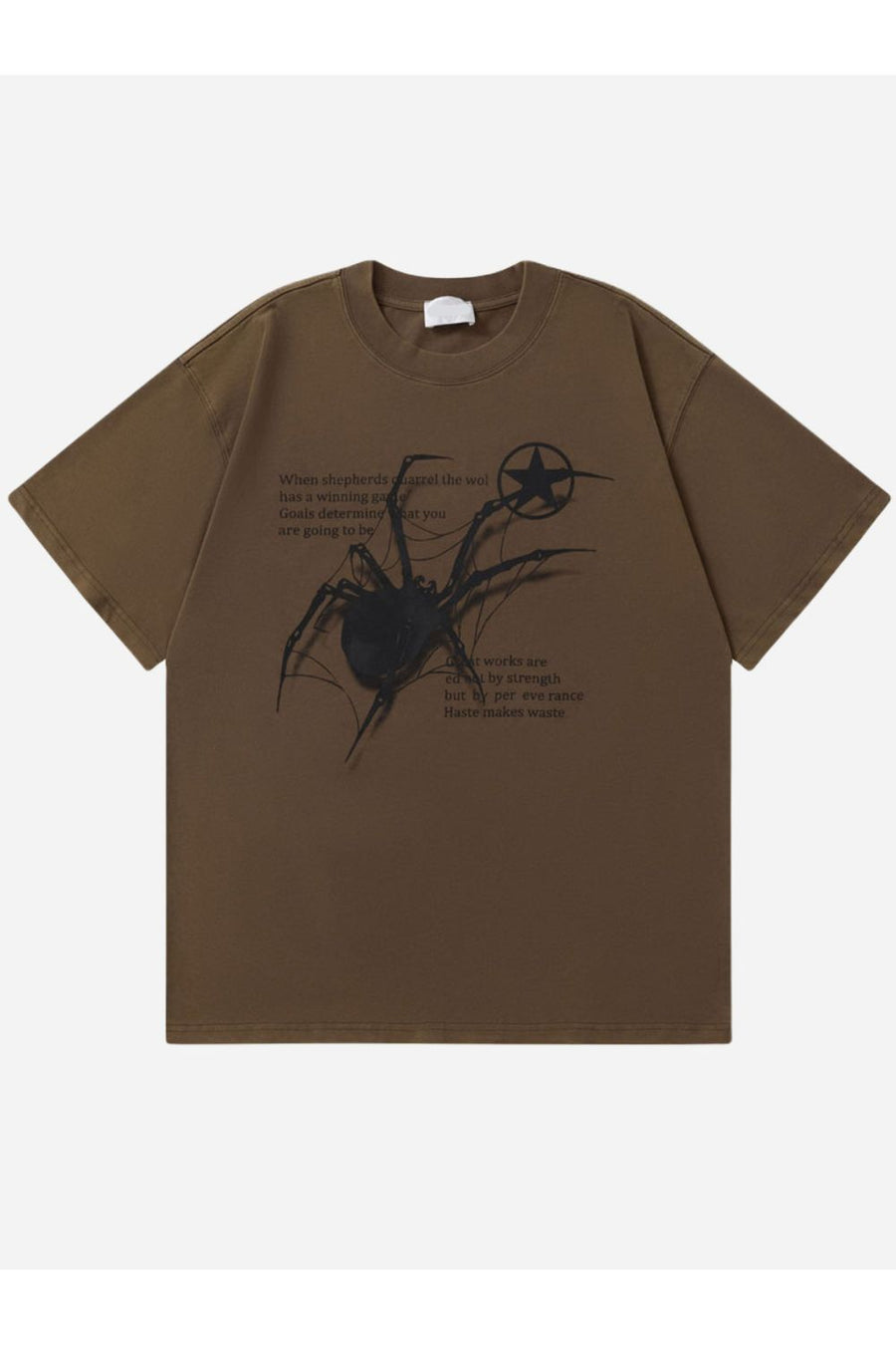 T-SHIRT MIT SPYDER-DRUCK