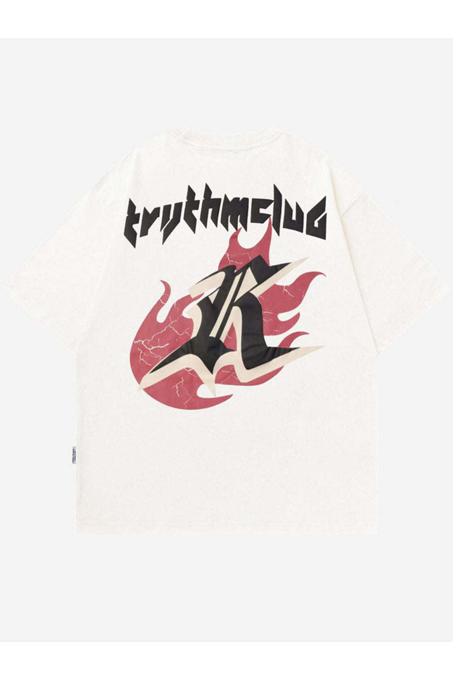 T-SHIRT MIT R-DRUCK