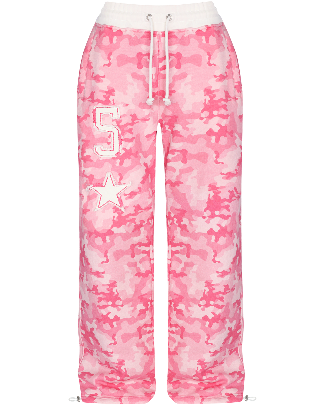 CAMO TRACKIE - MILITARY GREEN & PINK