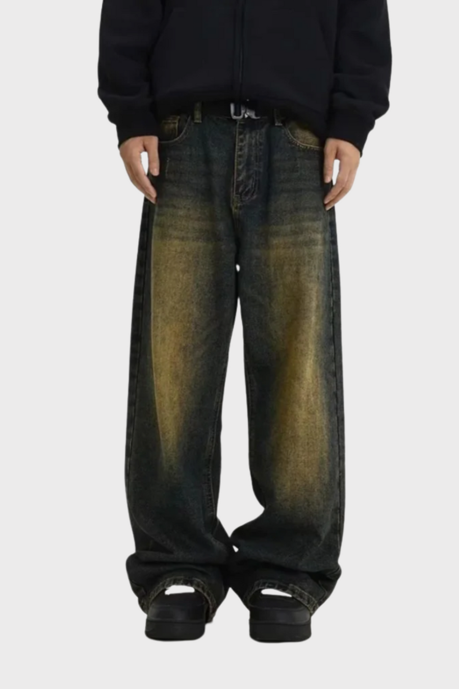 'HARAJAKU' GEWASCHENE BAGGY-JEANS