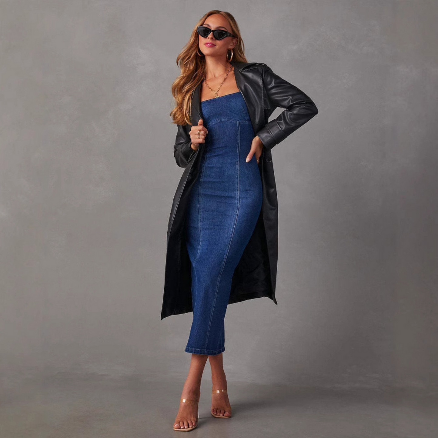 Long Jeans-Dress