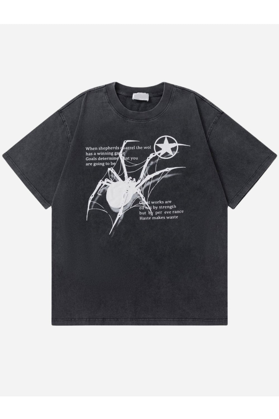 T-SHIRT MIT SPYDER-DRUCK