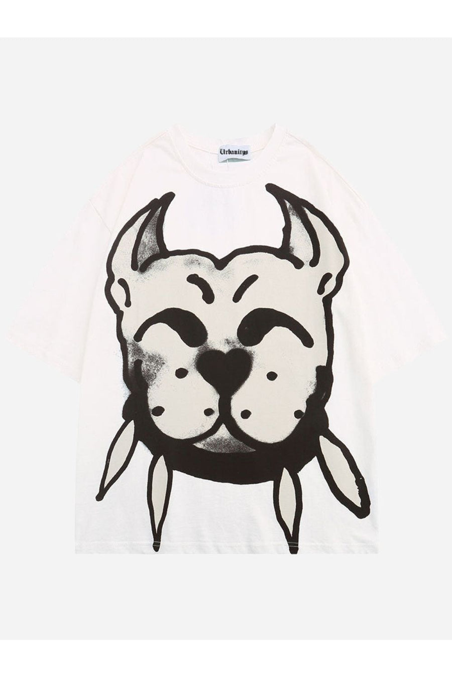 T-SHIRT MIT HUNDEDRUCK
