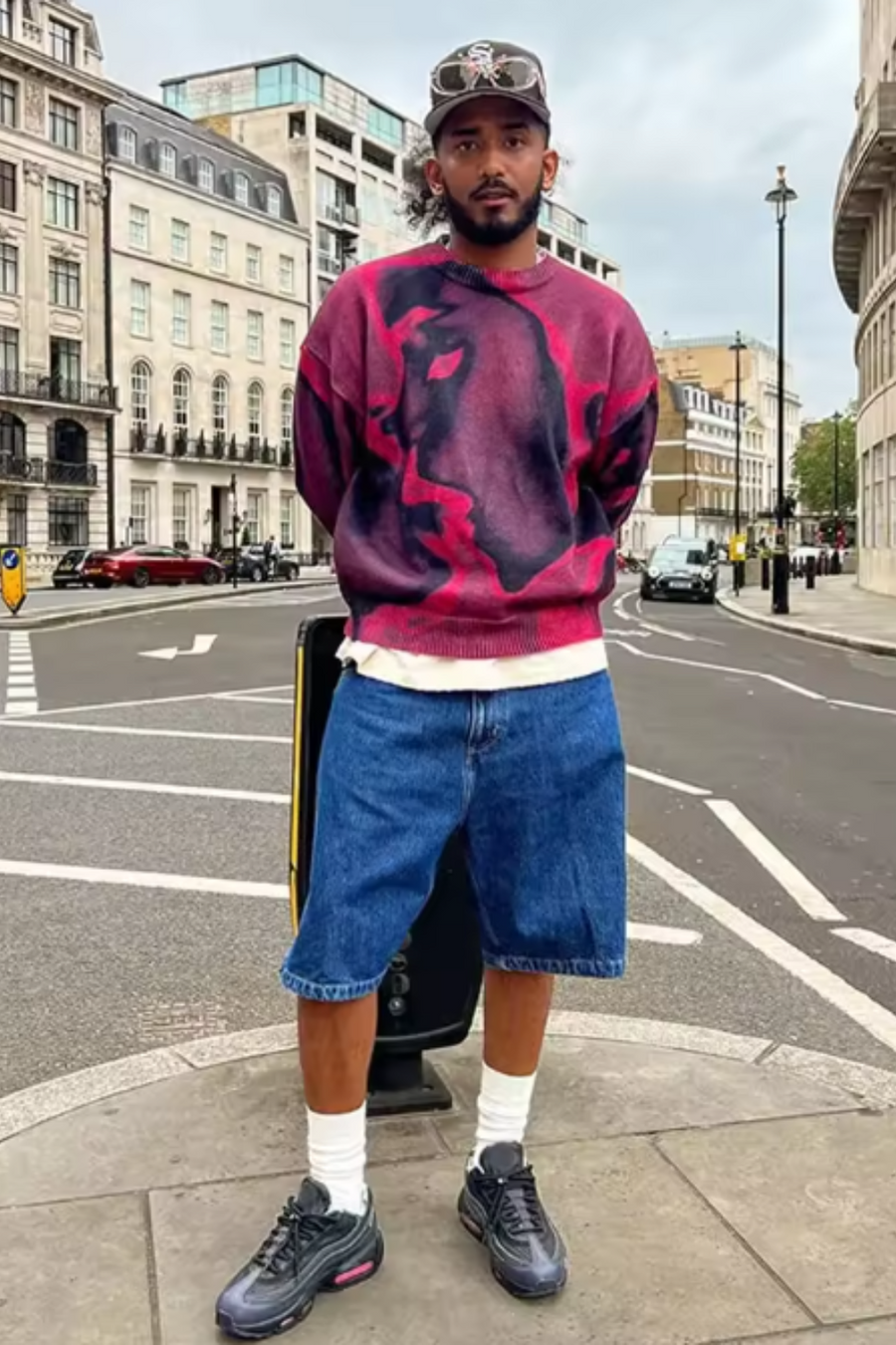 "VORTEX" GRAFIK SWEATSHIRT