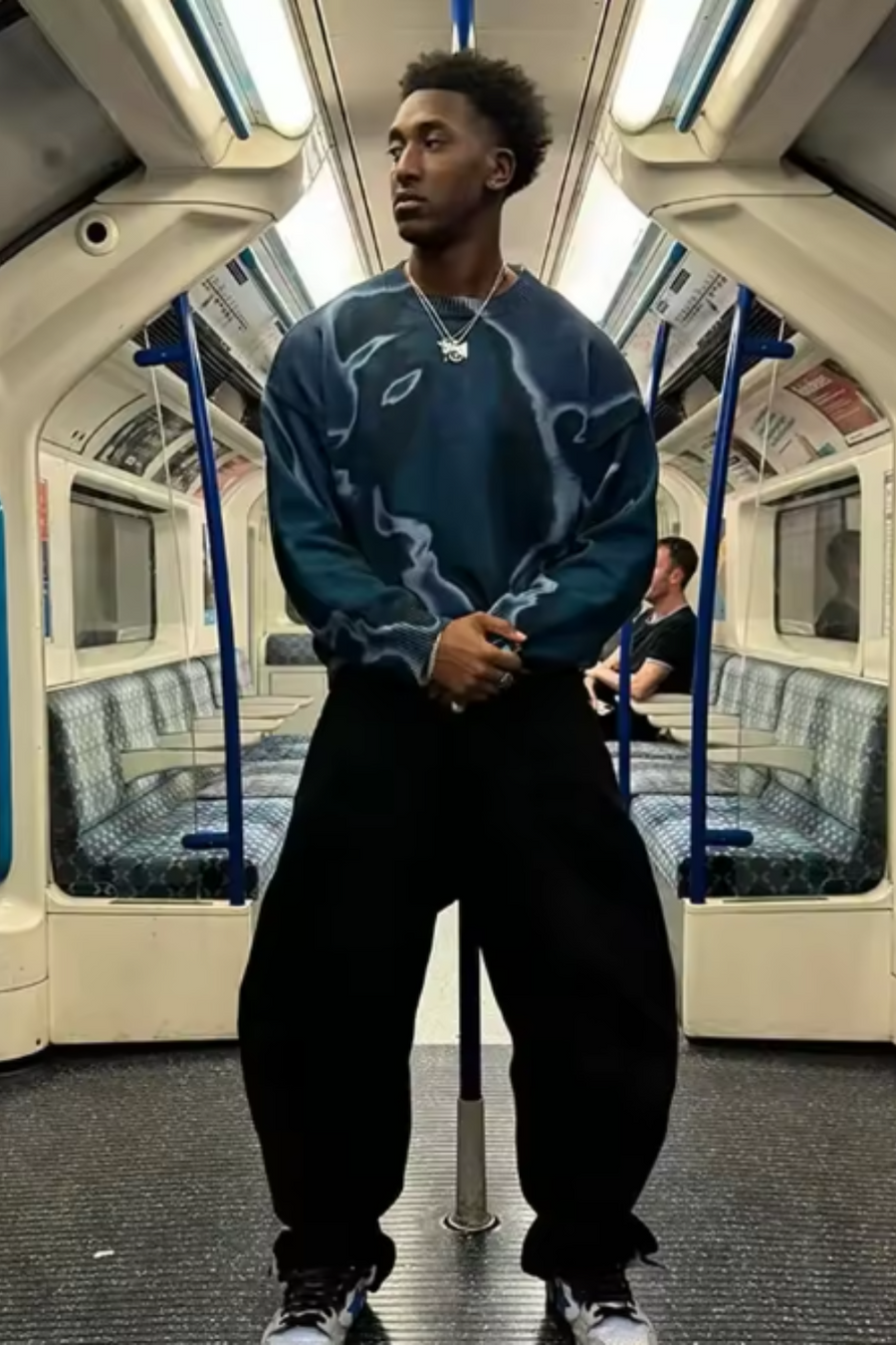 "VORTEX" GRAFIK SWEATSHIRT