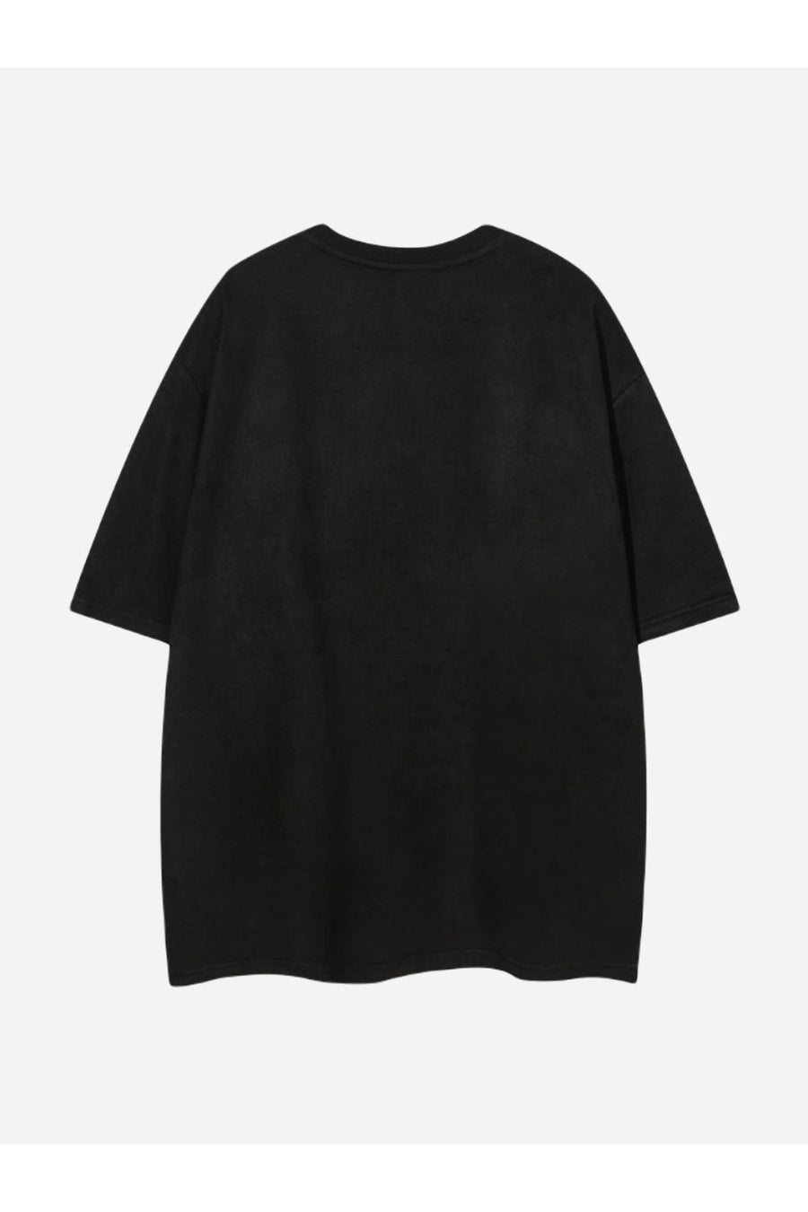 T-SHIRT MIT UNERSCHÜTTERLICHEM
PLAN-DRUCK