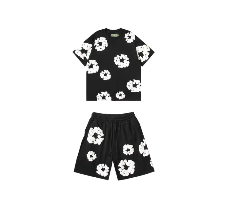 Alouva - Blumenmuster Set