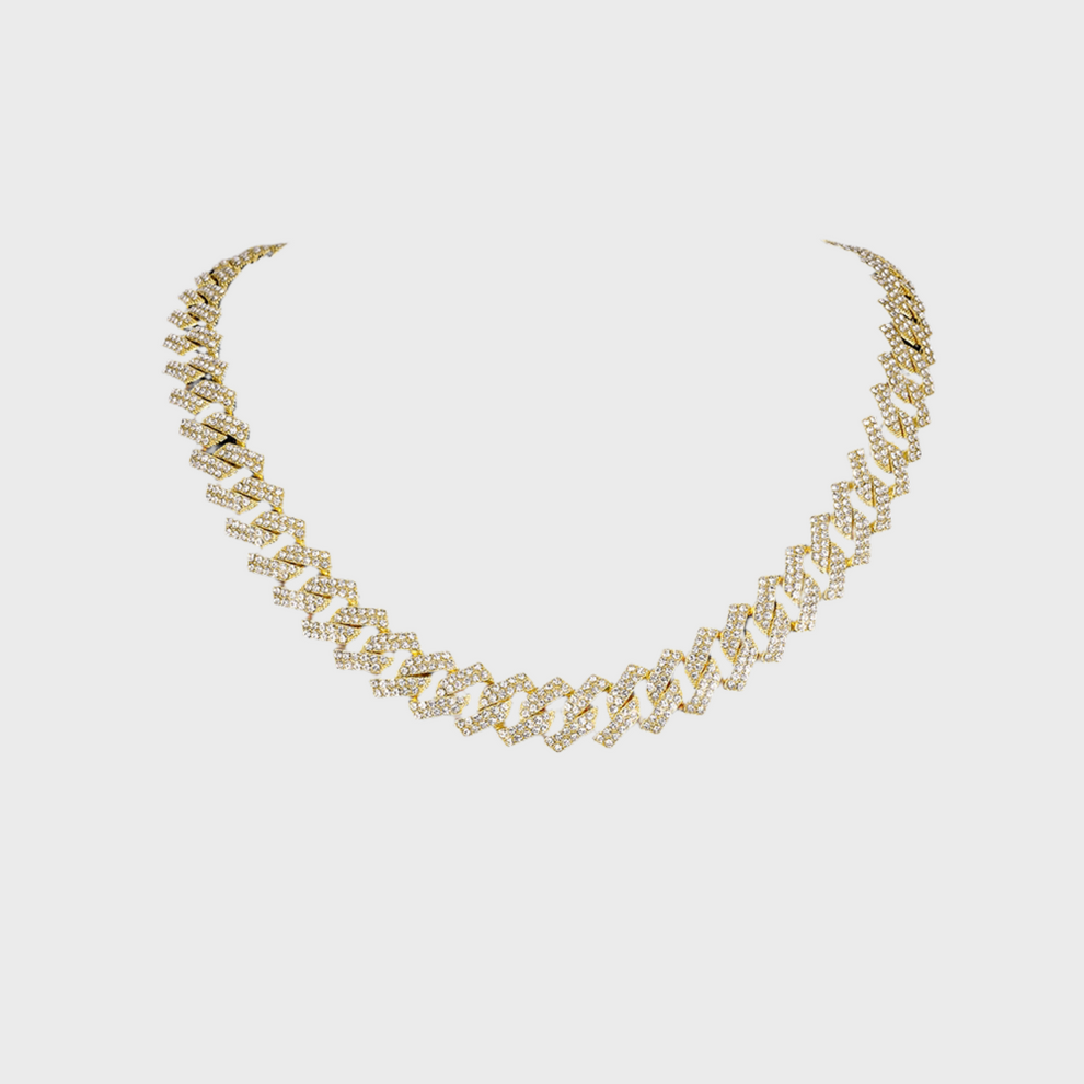 Iced Out Chain - Gold