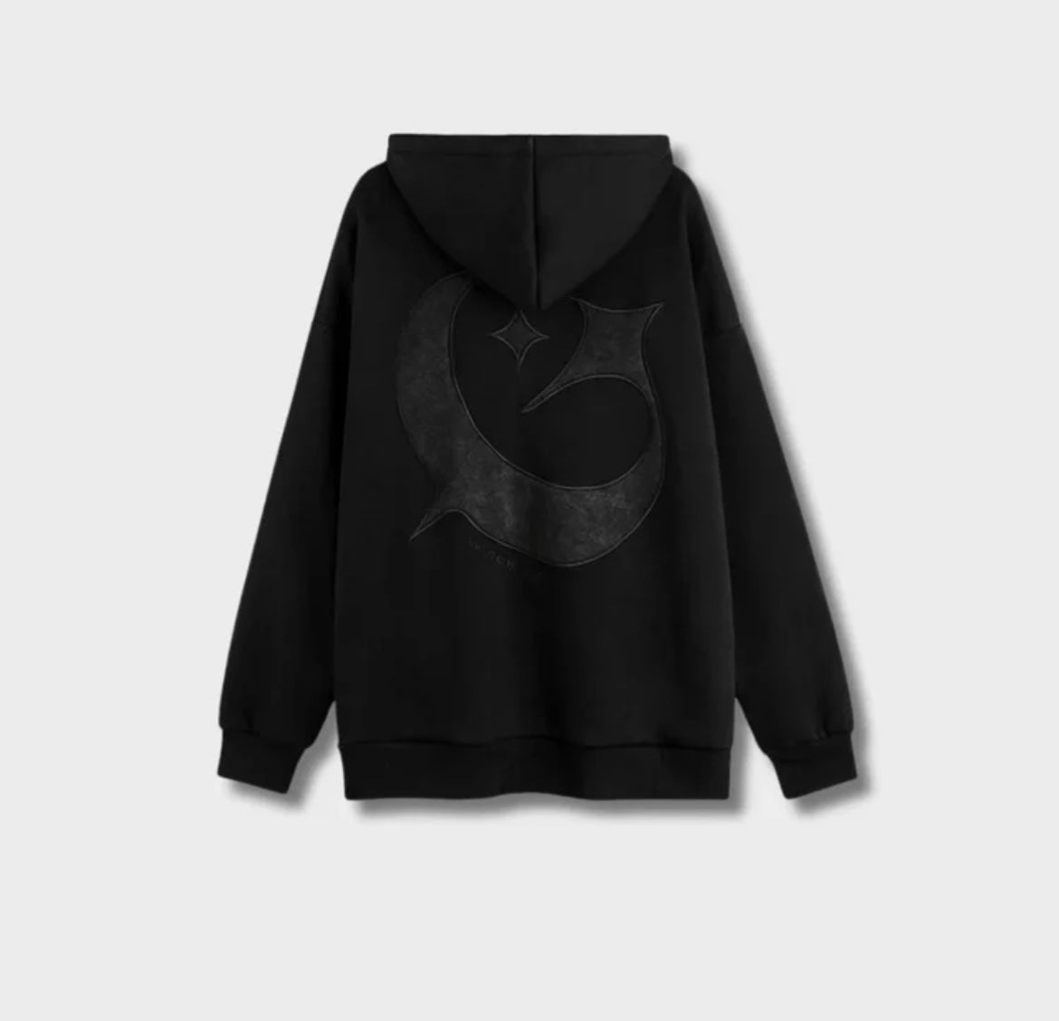 Patch Zip-Hoodie