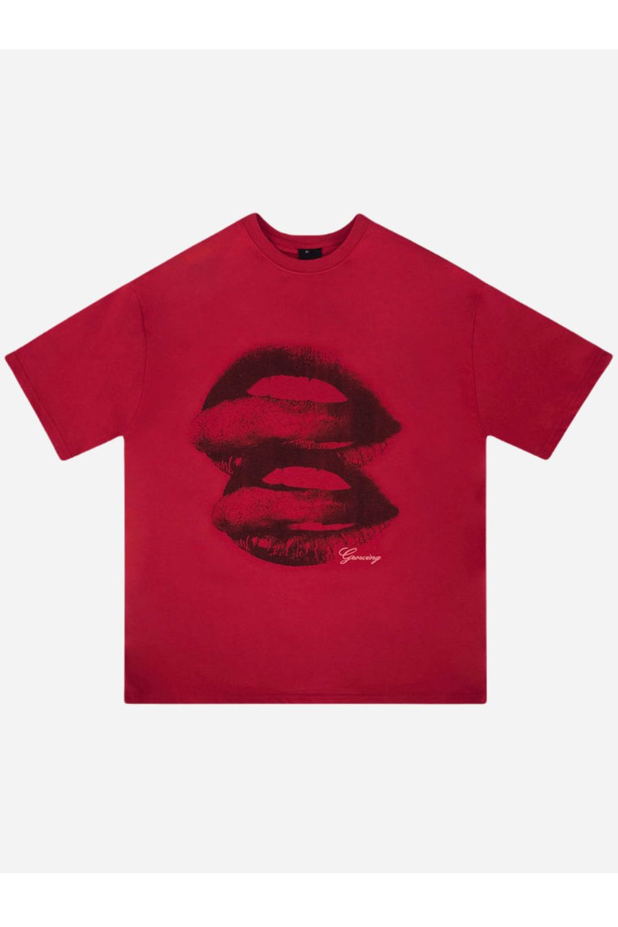T-SHIRT MIT LIPPENPRINT