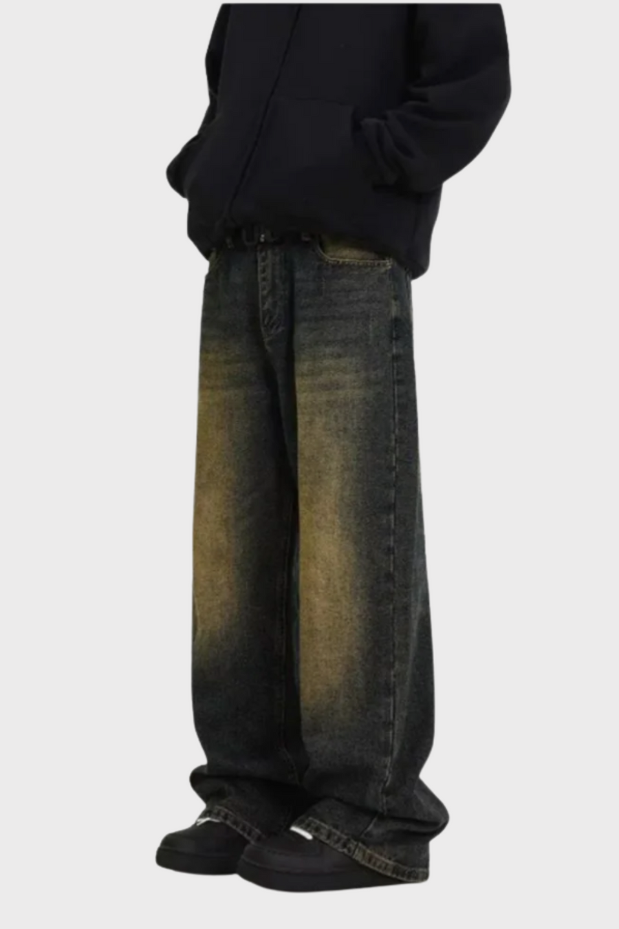 'HARAJAKU' GEWASCHENE BAGGY-JEANS