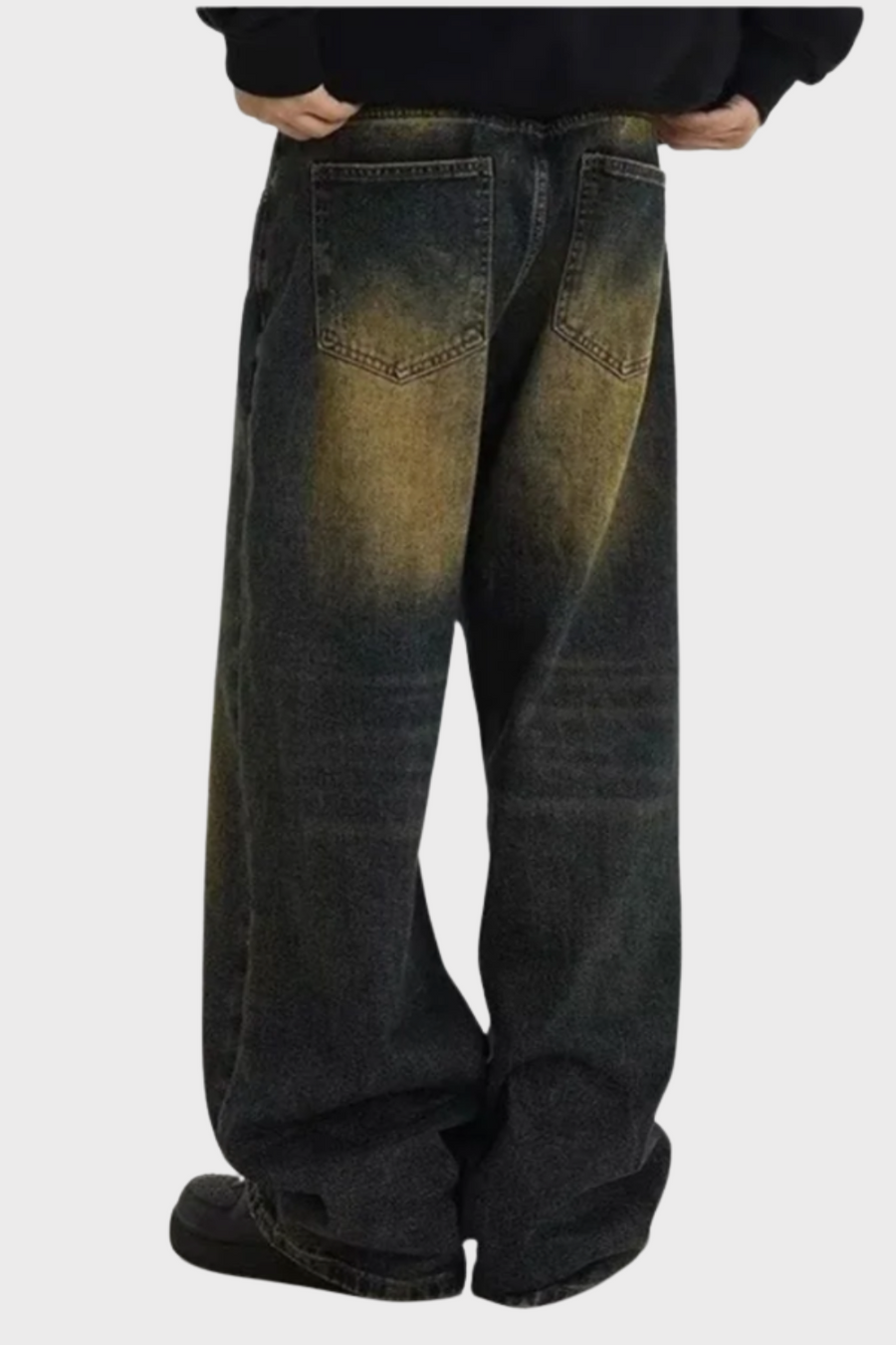 'HARAJAKU' GEWASCHENE BAGGY-JEANS