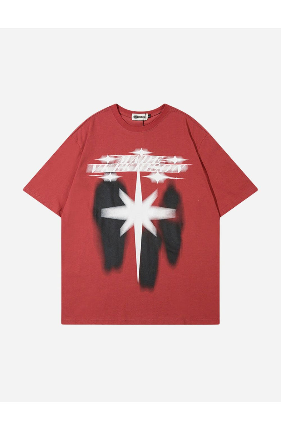 T-SHIRT MIT STERNENPRINT