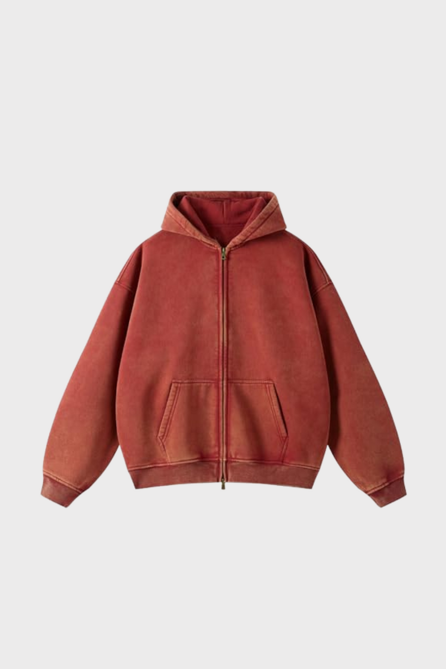 GRAFIK SCHWERGEWICHT ZIPPED HOODIE