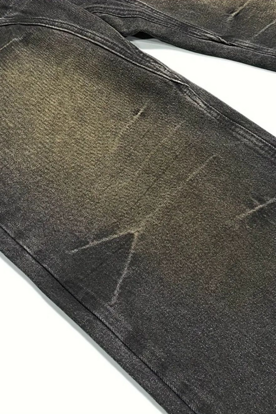 'WEATHERED' BAGGY JEANS