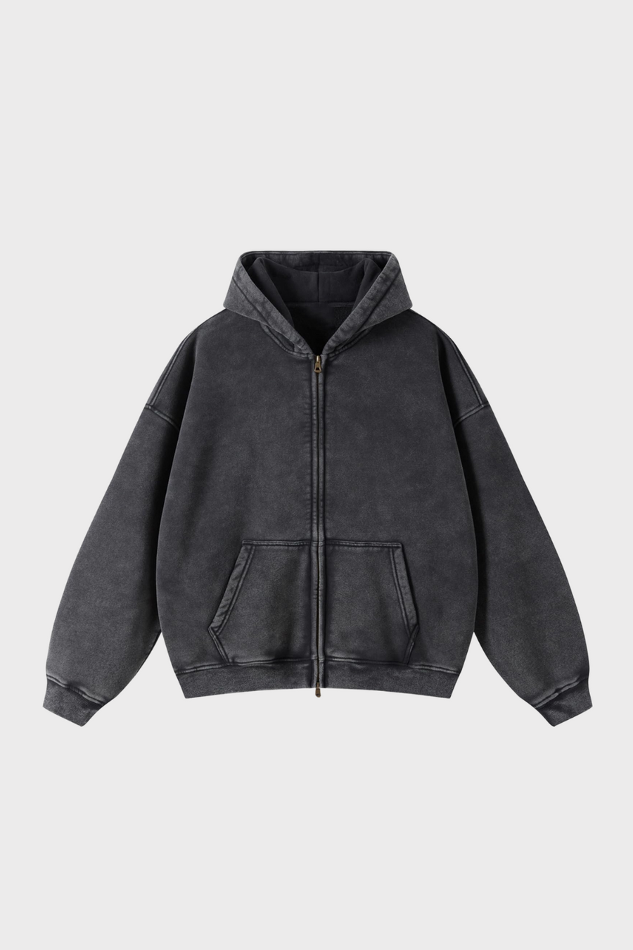GRAFIK SCHWERGEWICHT ZIPPED HOODIE