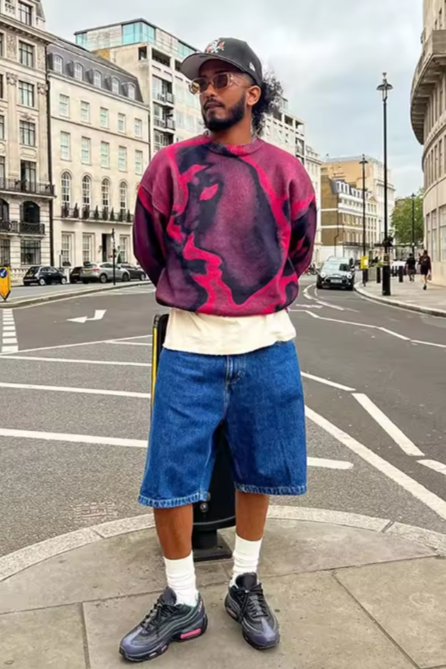 "VORTEX" GRAFIK SWEATSHIRT