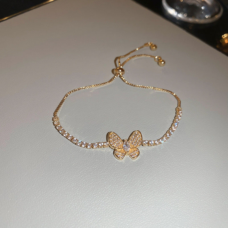 Celeste Wings – Butterfly Crystal Bracelet