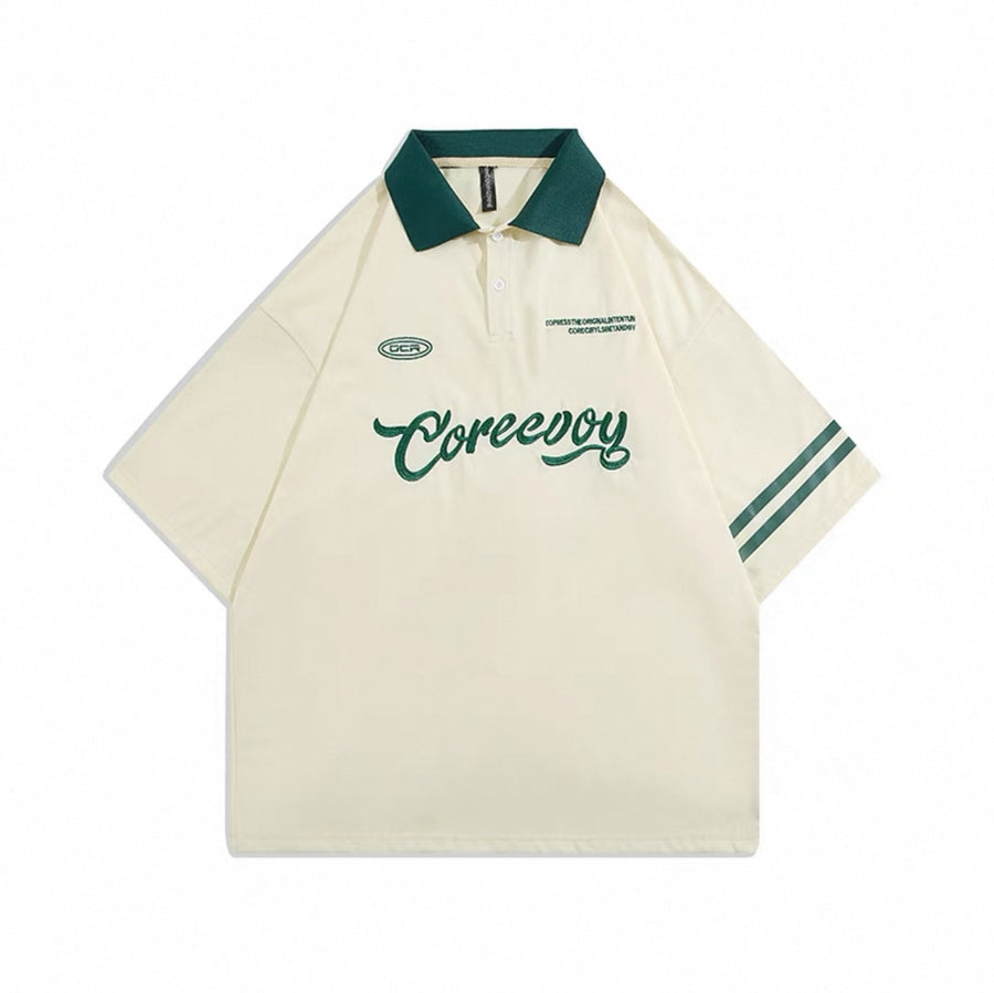 Coreevoy Oversized Polo-Shirt - Herren