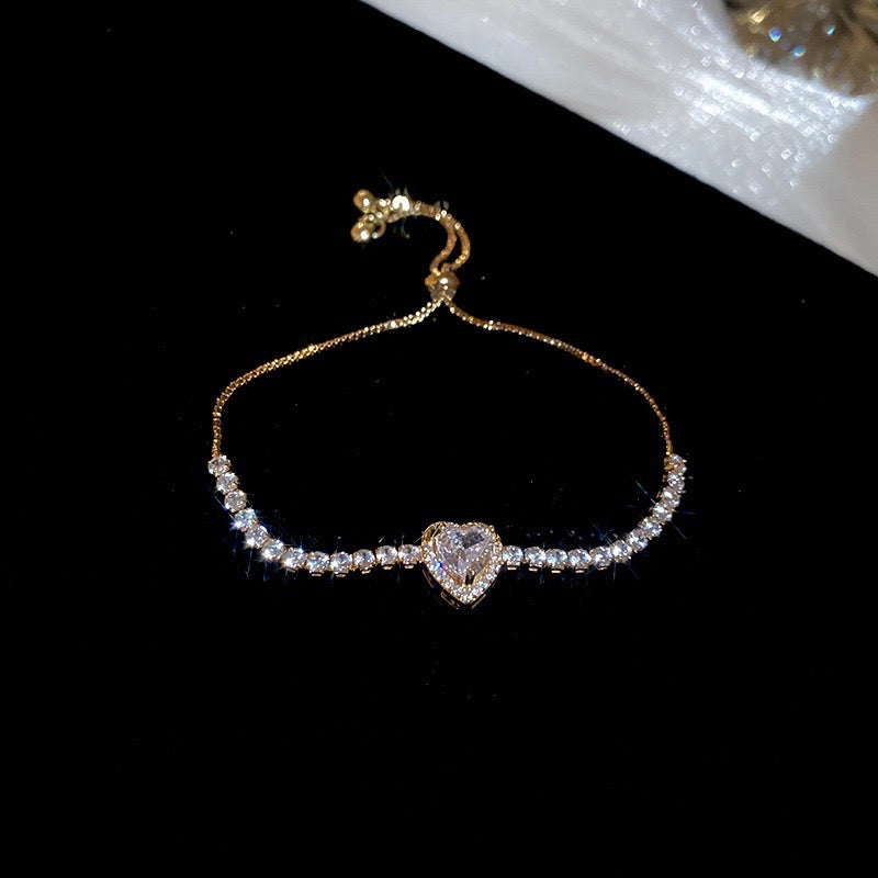 Scarlet Love – Heart of Fire Bracelet
