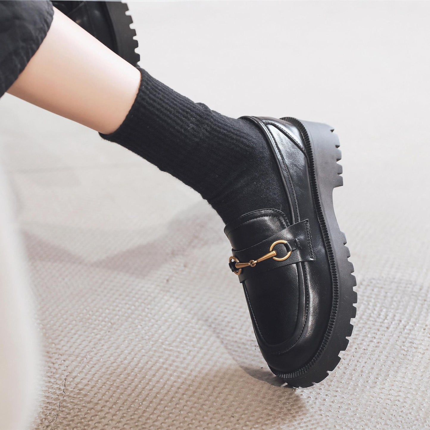 Virale mocassin Schuhe