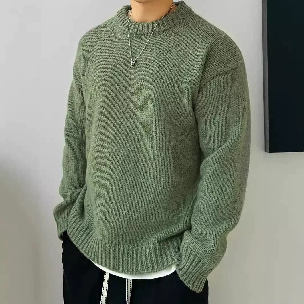 Zeitloser Strick-Pullover