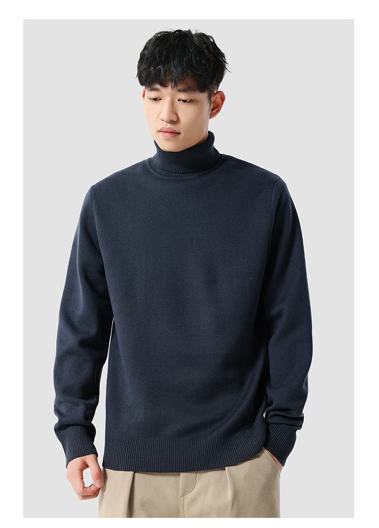 Eleganter Rollkragenpullover