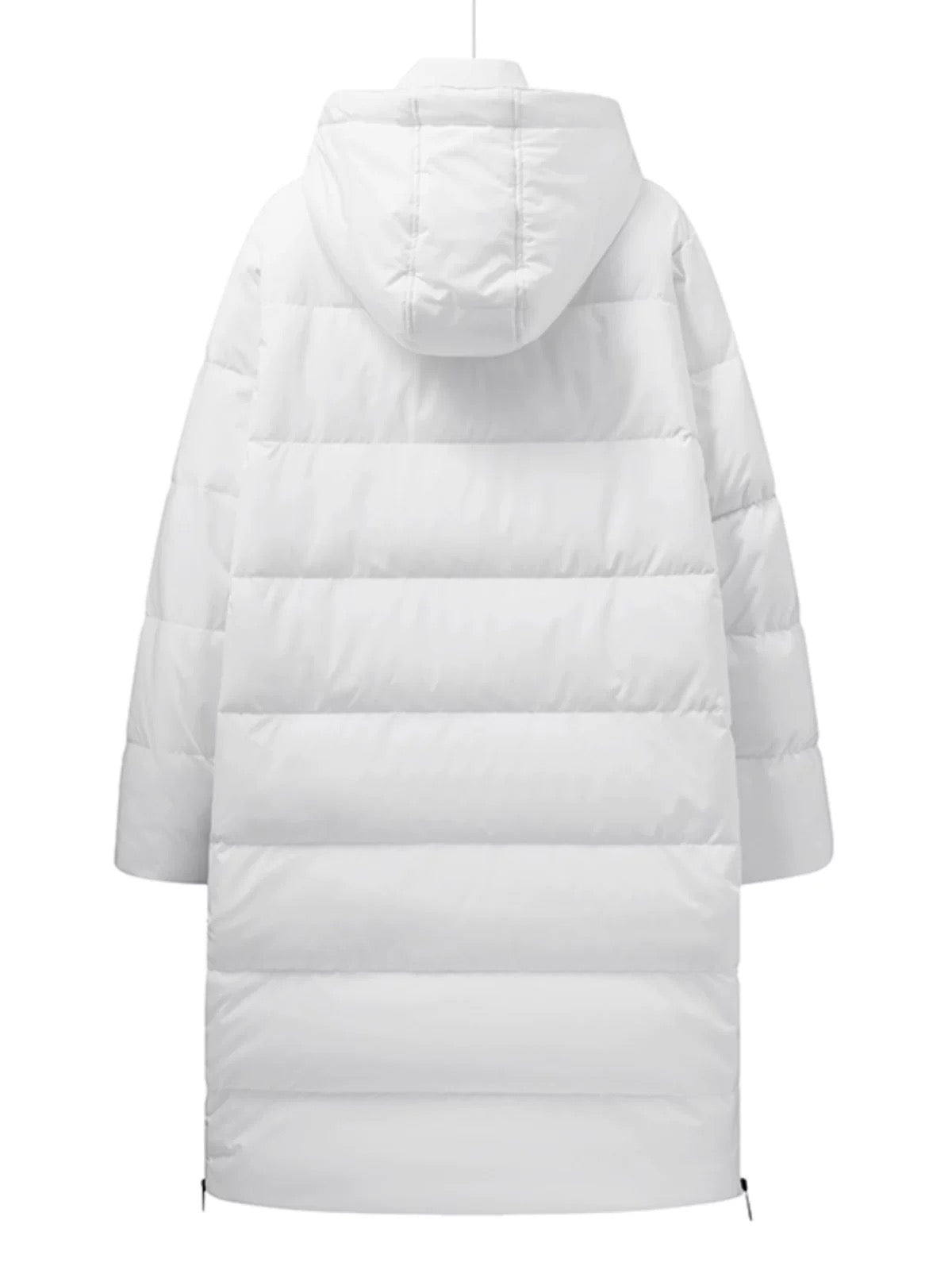 Lange Pufferjacke