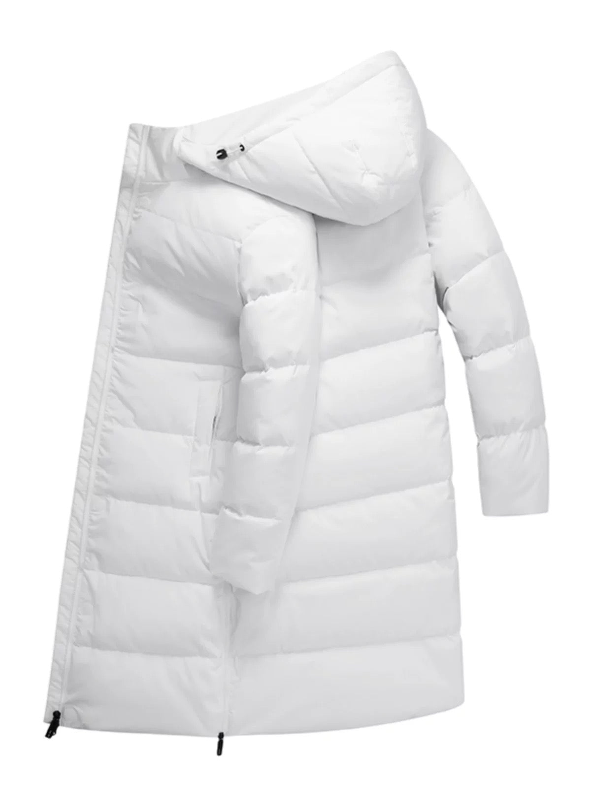 Lange Pufferjacke