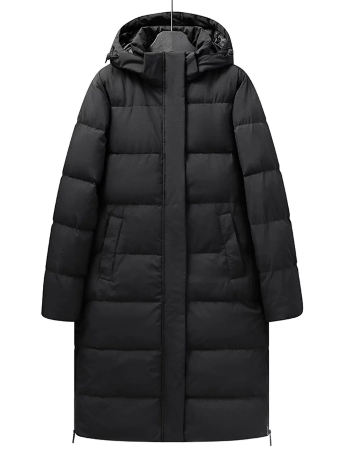 Lange Pufferjacke