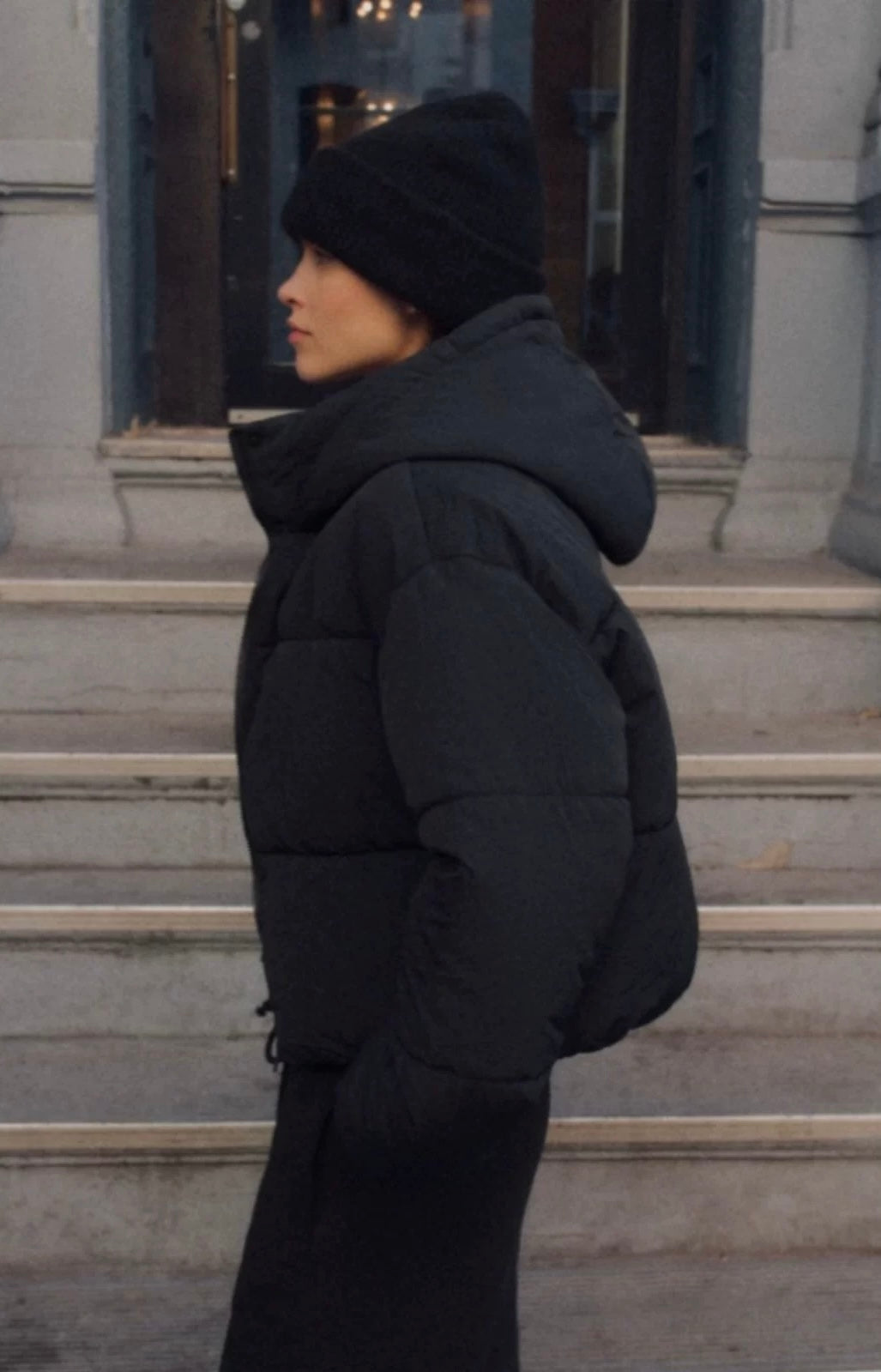 Stylische Pufferjacke
