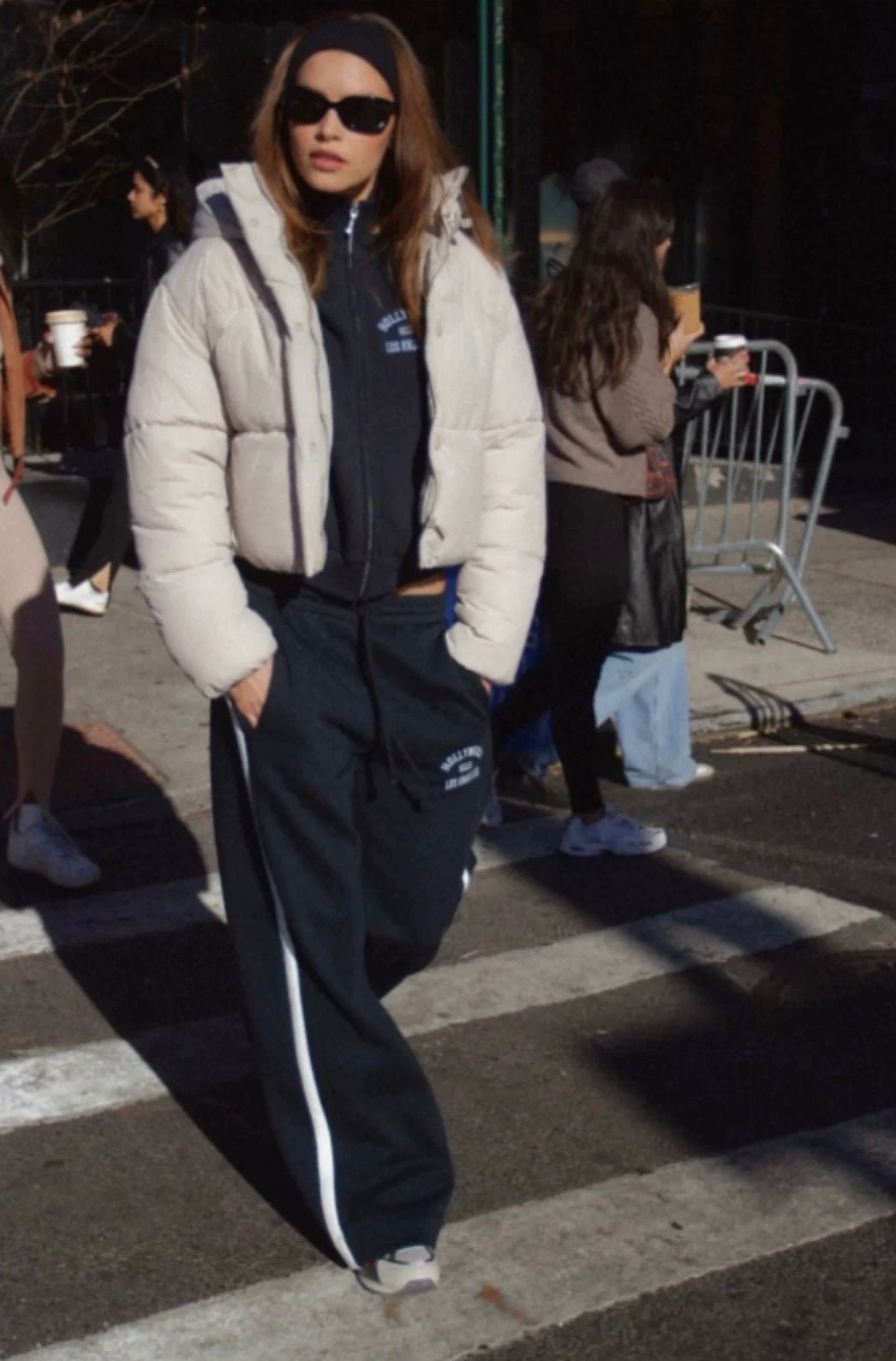 Stylische Pufferjacke