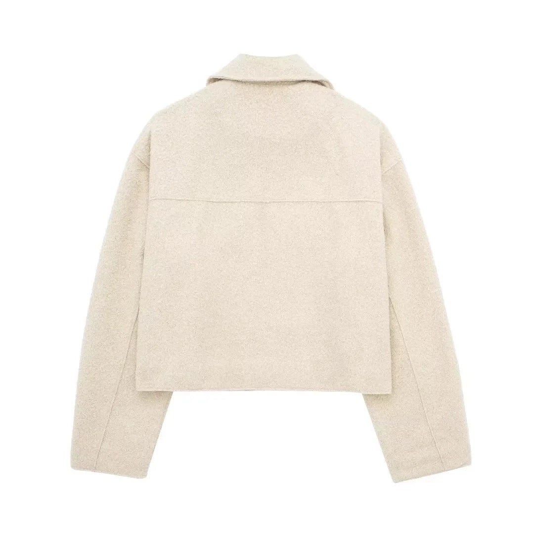 Virale Wolljacke