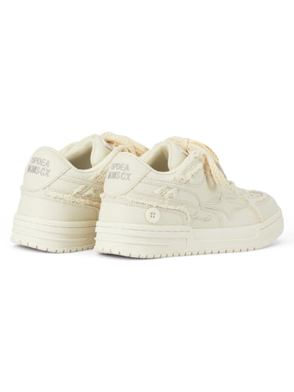 LÄSSIGE WEISSE SNEAKERS