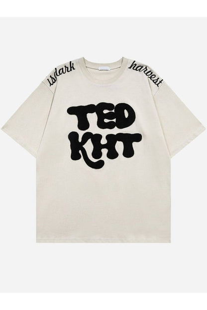 T-SHIRT MIT TEDKHT-DRUCK
