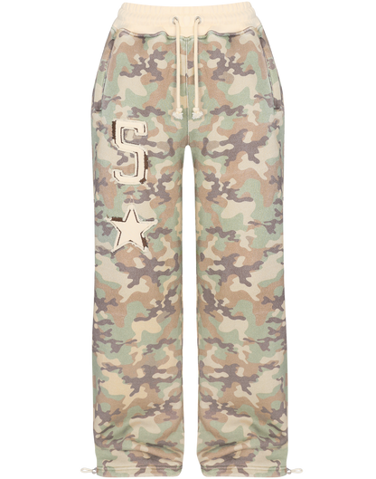CAMO TRACKIE - MILITARY GREEN & PINK