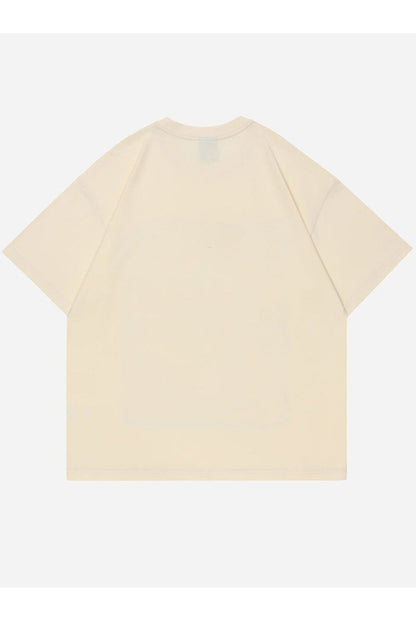 T-SHIRT MIT VEGONNS-DRUCK
