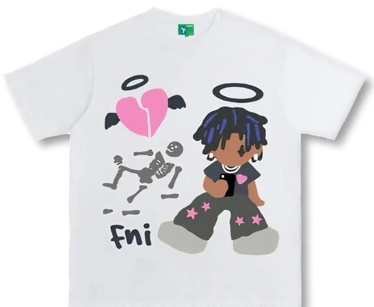 GRAPHIC TEE "FNI"
