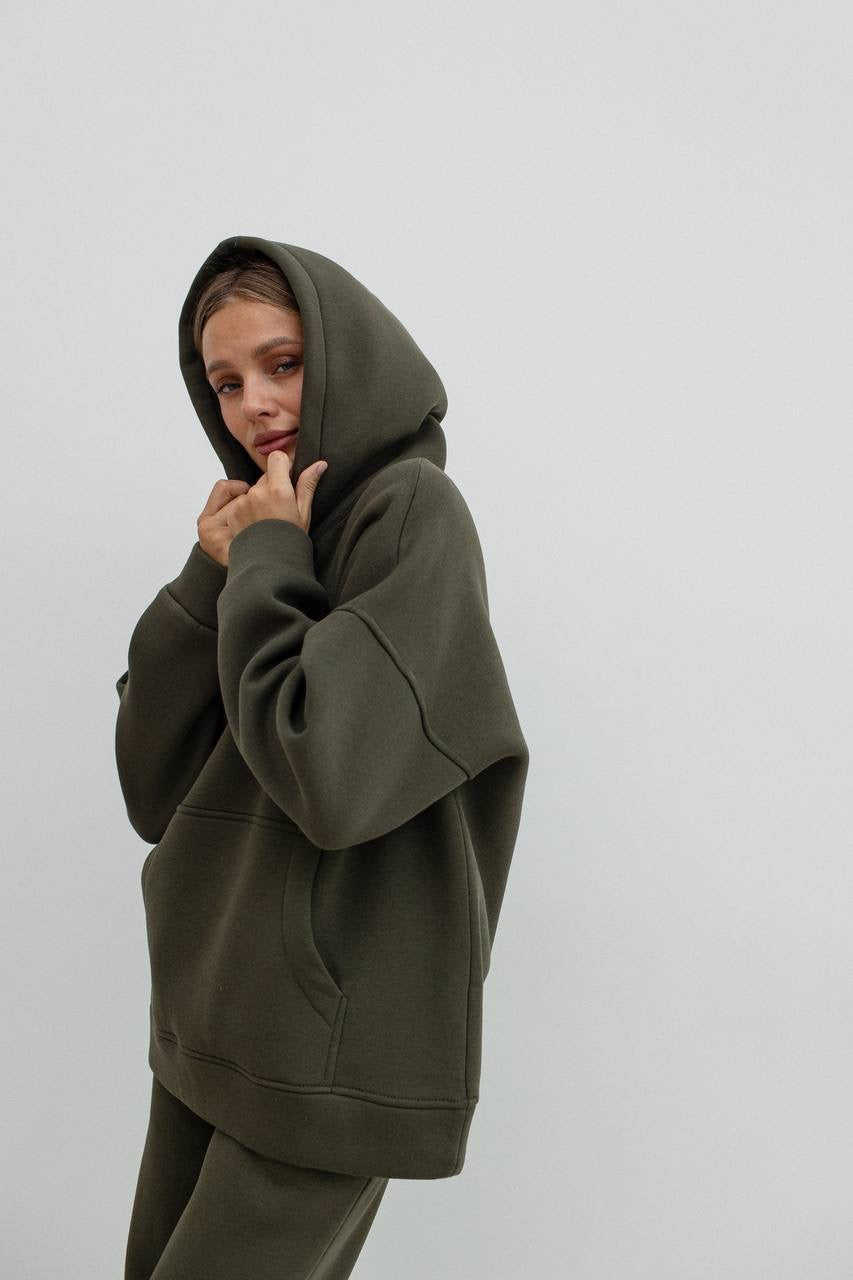 Bold Comfort Oversized Hoodie Tracksuit