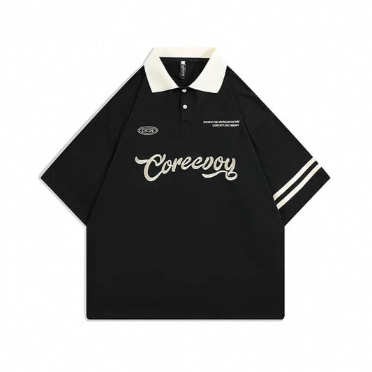 Coreevoy Oversized Polo-Shirt - Herren
