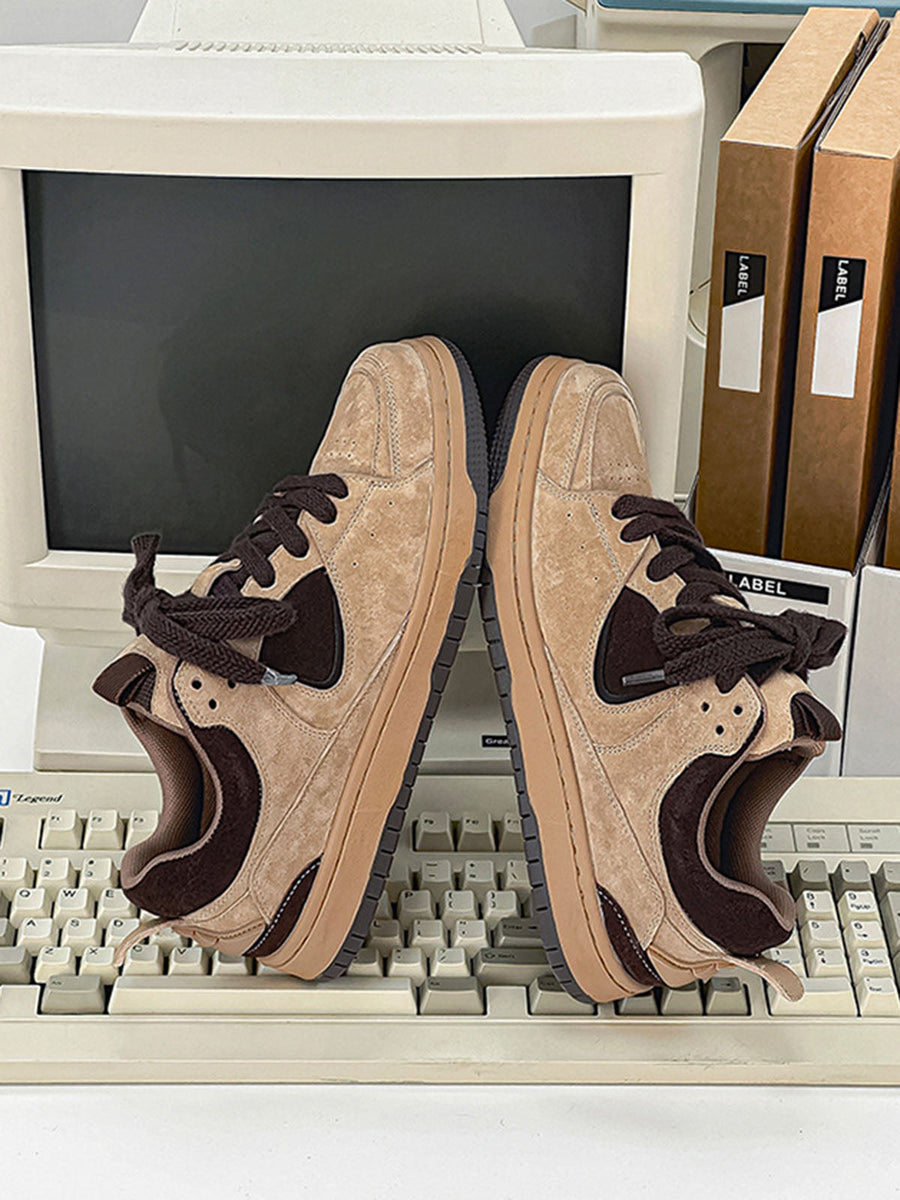 VINTAGE SKATEBOARD WILDLEDERSCHUHE