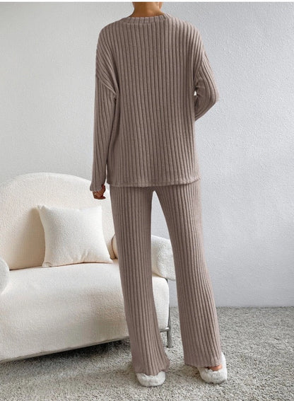 Cozy Chic Rippdstrick-Set